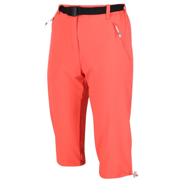 Dámské 3/4 kalhoty Regatta Xrt Capri Light Velikost: XS / Barva: oranžová