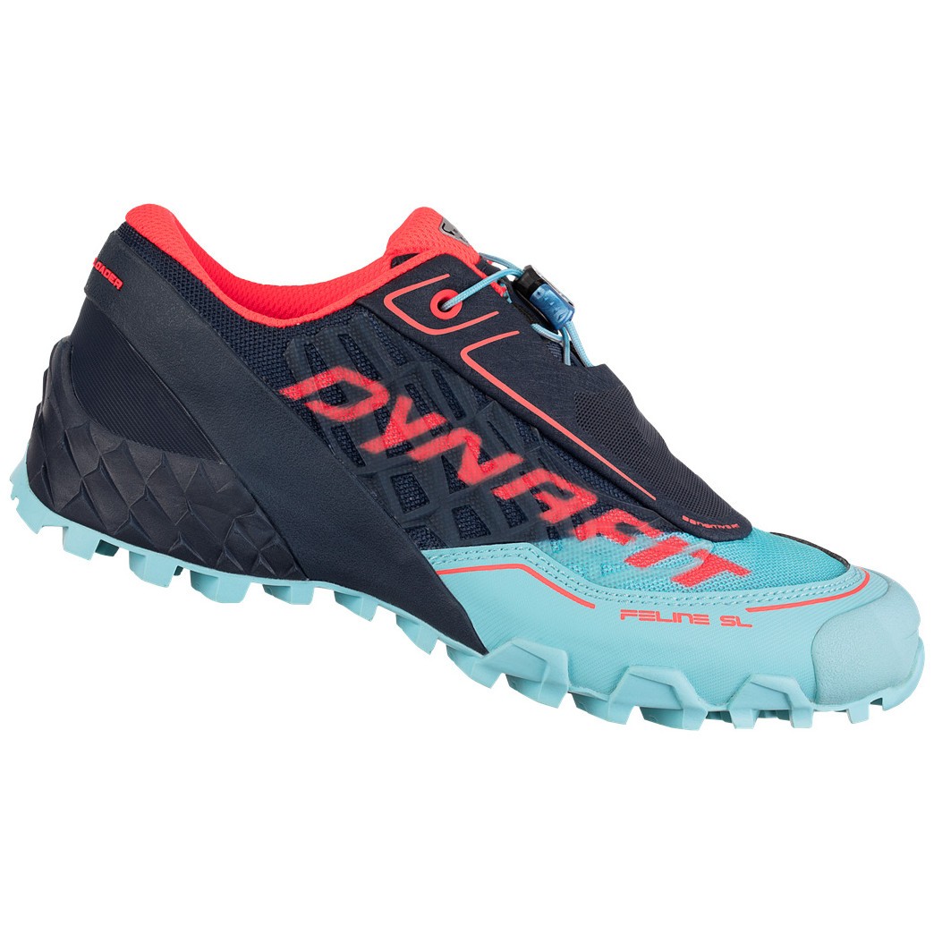 Dámské běžecké boty Dynafit Feline SL W Velikost bot (EU): 39 / Barva: modrá/růžová