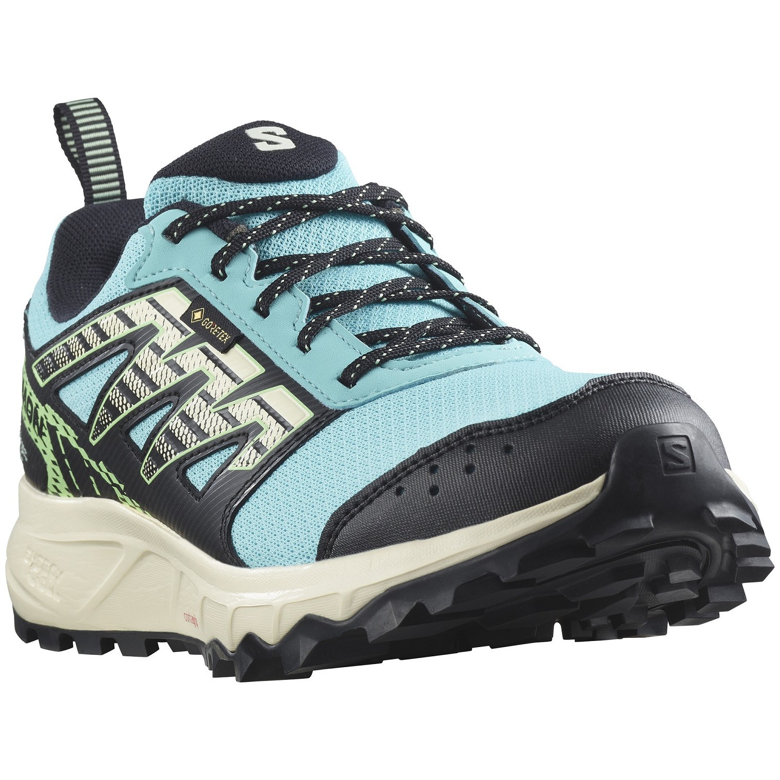 Dámské běžecké boty Salomon Wander Gore-Tex Velikost bot (EU): 38 (2/3) / Barva: modrá/bíla