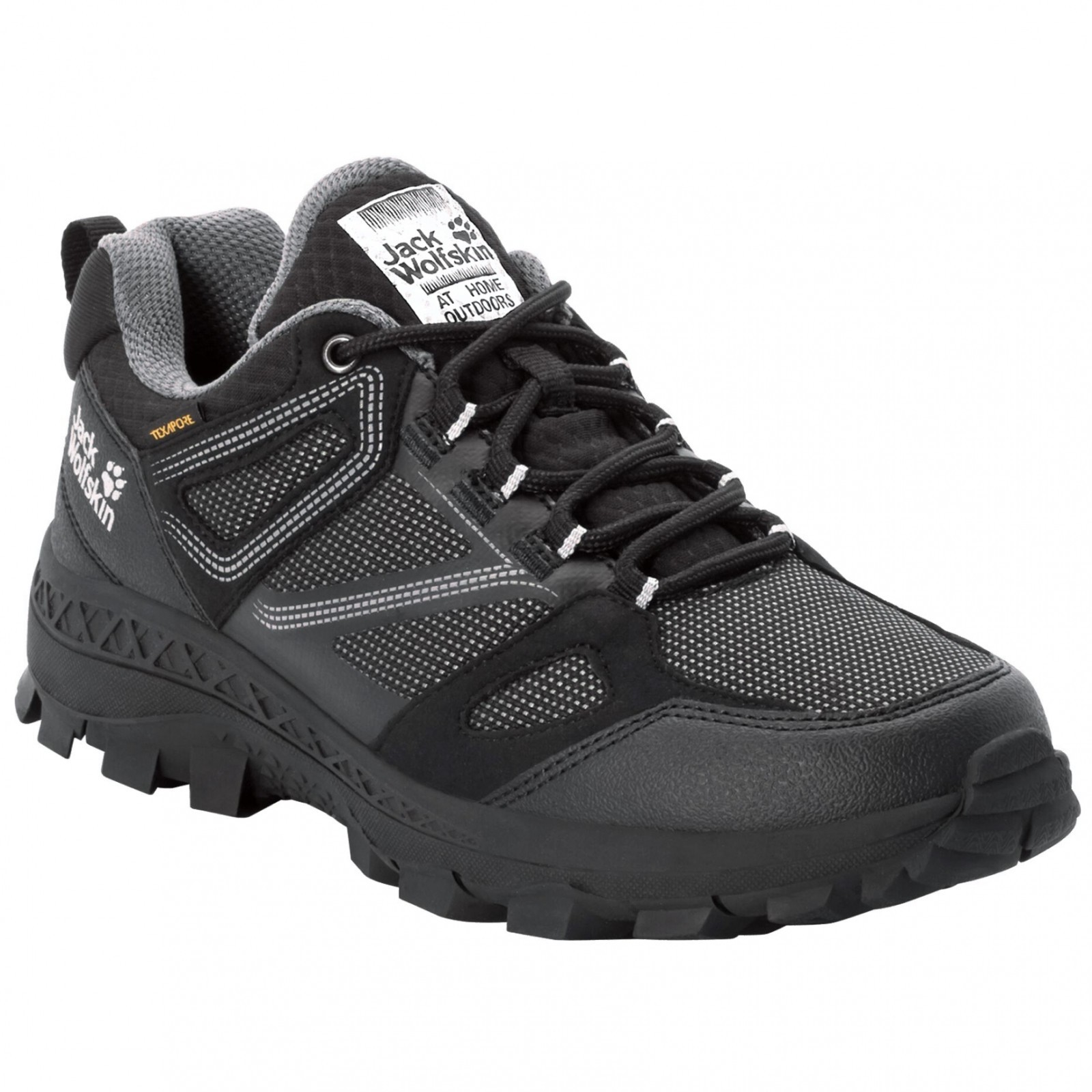 Dámské boty Jack Wolfskin Downhill Texapore Low W Velikost bot (EU): 40 / Barva: černá