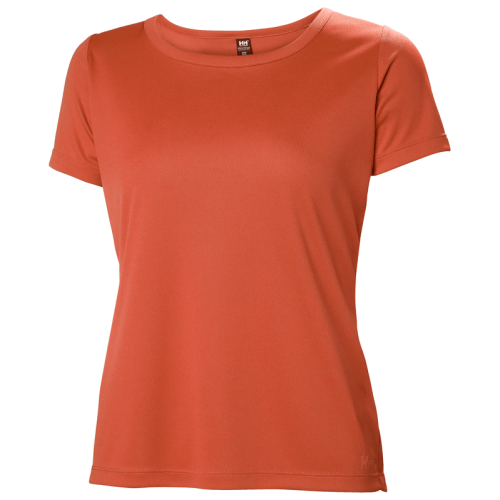 Dámské funkční triko Helly Hansen W Verglas Shade T-Shirt Velikost: L / Barva: červená
