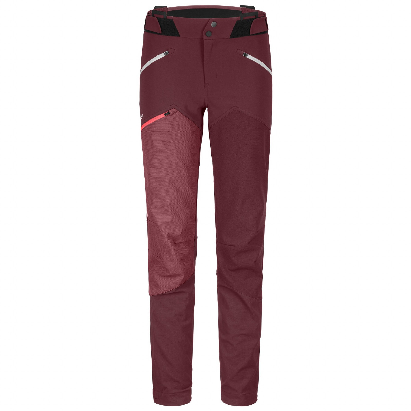 Dámské kalhoty Ortovox W's Westalpen Softshell Pants Velikost: L / Barva: červená