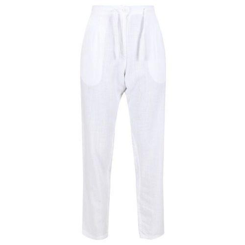 Dámské kalhoty Regatta Maida Trousers Velikost: XL / Barva: bílá