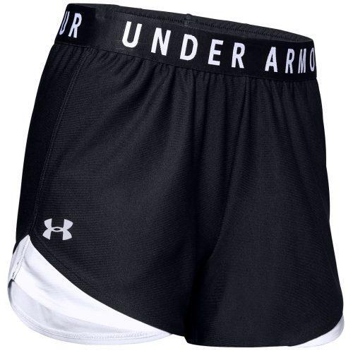 Dámské kraťasy Under Armour Play Up Shorts 3.0 Velikost: S / Barva: černá/bílá