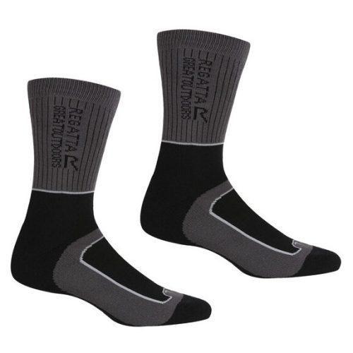 Dámské ponožky Regatta LdySamaris2Season Velikost ponožek: 36-38 / Barva: černá