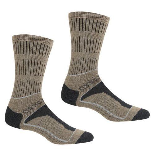 Dámské ponožky Regatta LdySamaris3Season Velikost ponožek: 39-42 / Barva: hnědá