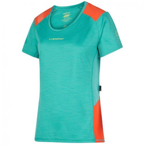 Dámské triko La Sportiva Compass T-Shirt W Velikost: M / Barva: modrá/červená