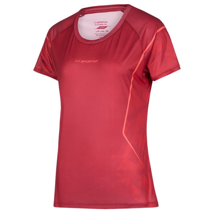 Dámské triko La Sportiva Pacer T-Shirt W Velikost: M / Barva: růžová
