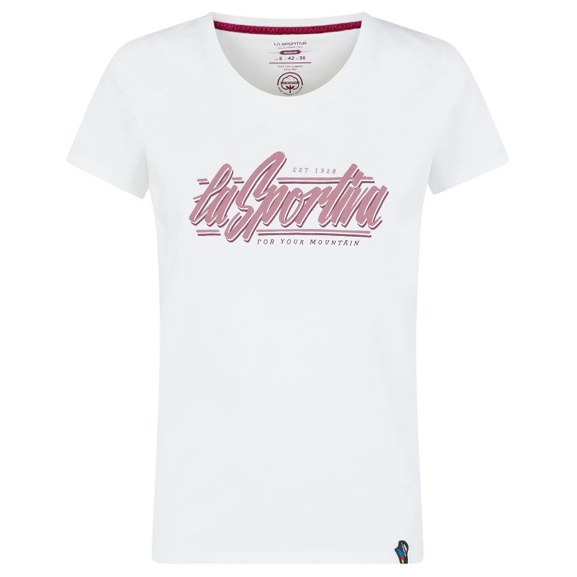 Dámské triko La Sportiva Retro T-Shirt W Velikost: L / Barva: bílá