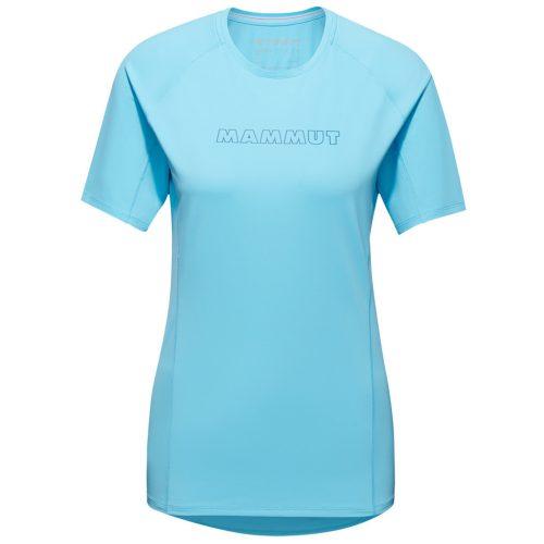 Dámské triko Mammut Selun FL T-Shirt Women Logo Velikost: L / Barva: světle modrá
