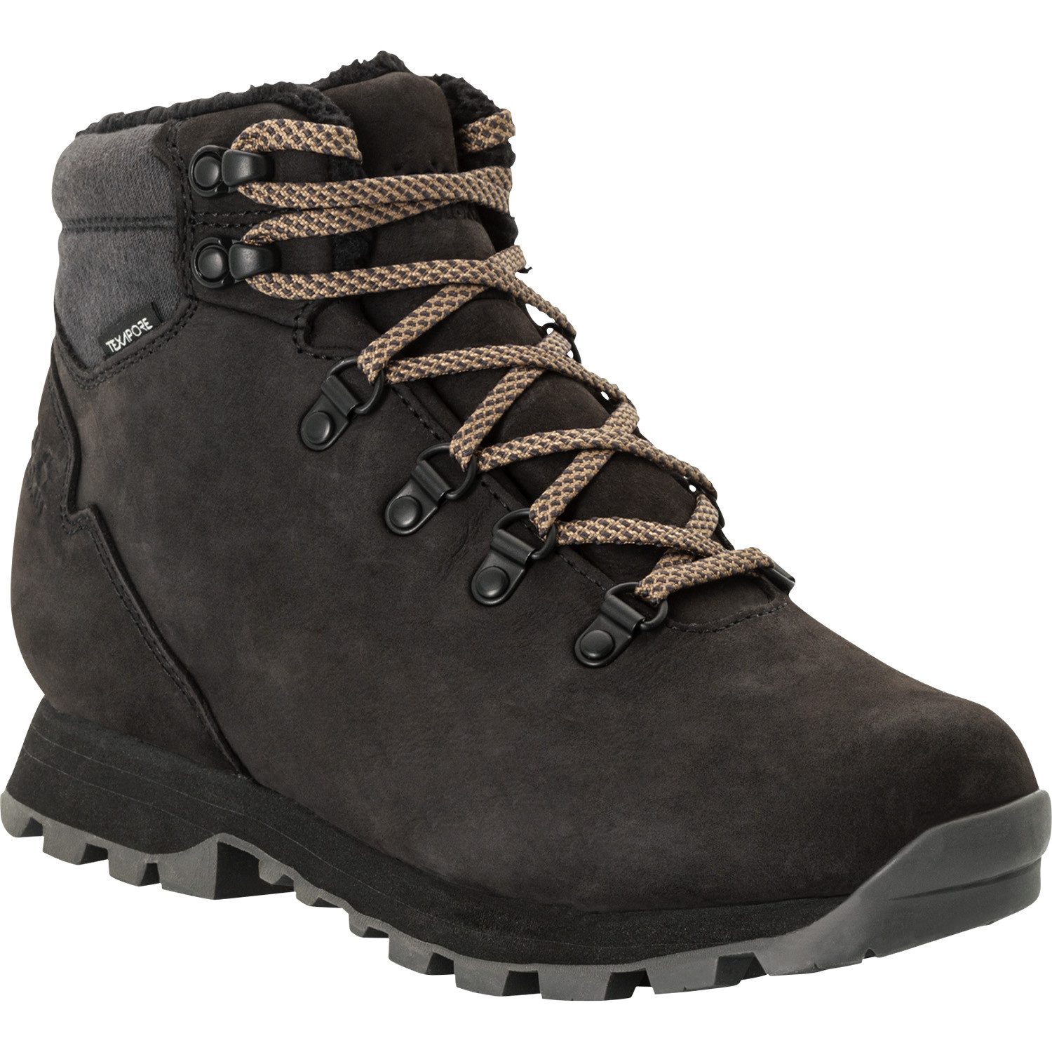 Dámské zimní boty Jack Wolfskin Thunder Bay Texapore Mid W Velikost bot (EU): 40 / Barva: černá