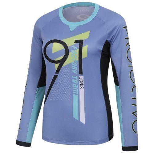 Dámský cyklistický dres Protective P-Queen of vert Velikost: XL / Barva: fialová