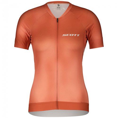 Dámský cyklistický dres Scott RC Pro SS Velikost: L / Barva: červená/oranžová