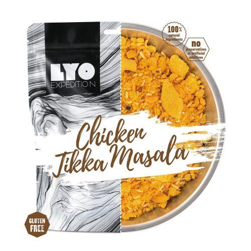 Dehydrované jídlo Lyo food Kuřecí Tikka - Masala 500 g