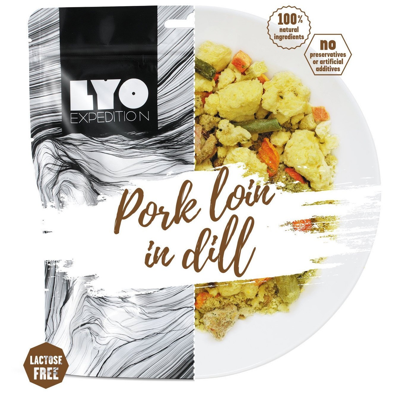 Dehydrované jídlo Lyo food Vepřové s kopr.omáčkou a brambory 500 g