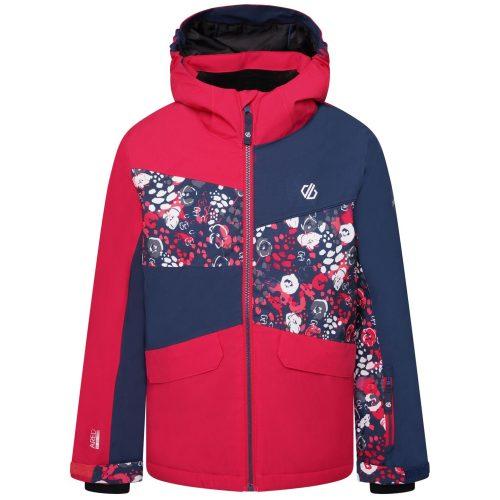 Dětská zimní bunda Dare 2b Glee II Jacket Dětská velikost: 80-86 / Barva: růžová/modrá