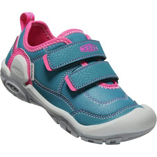 Dětské boty Keen Knotch Hollow Ds Children Velikost bot (EU): 24 / Barva: modrá/růžová