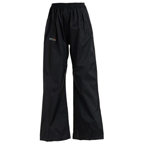 Dětské kalhoty Regatta Pack It O/Trs Dětská velikost: 104 (3-4) / Barva: černá