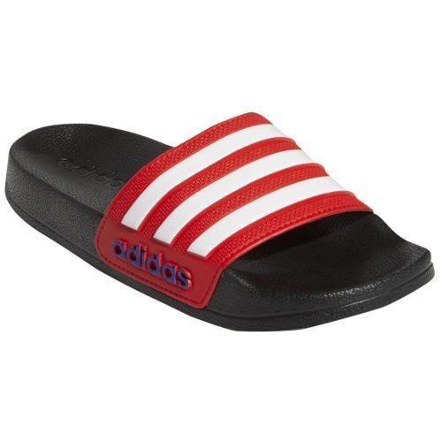 Dětské pantofle Adidas Adilette Shower K Velikost bot (EU): 28 / Barva: černá/červená