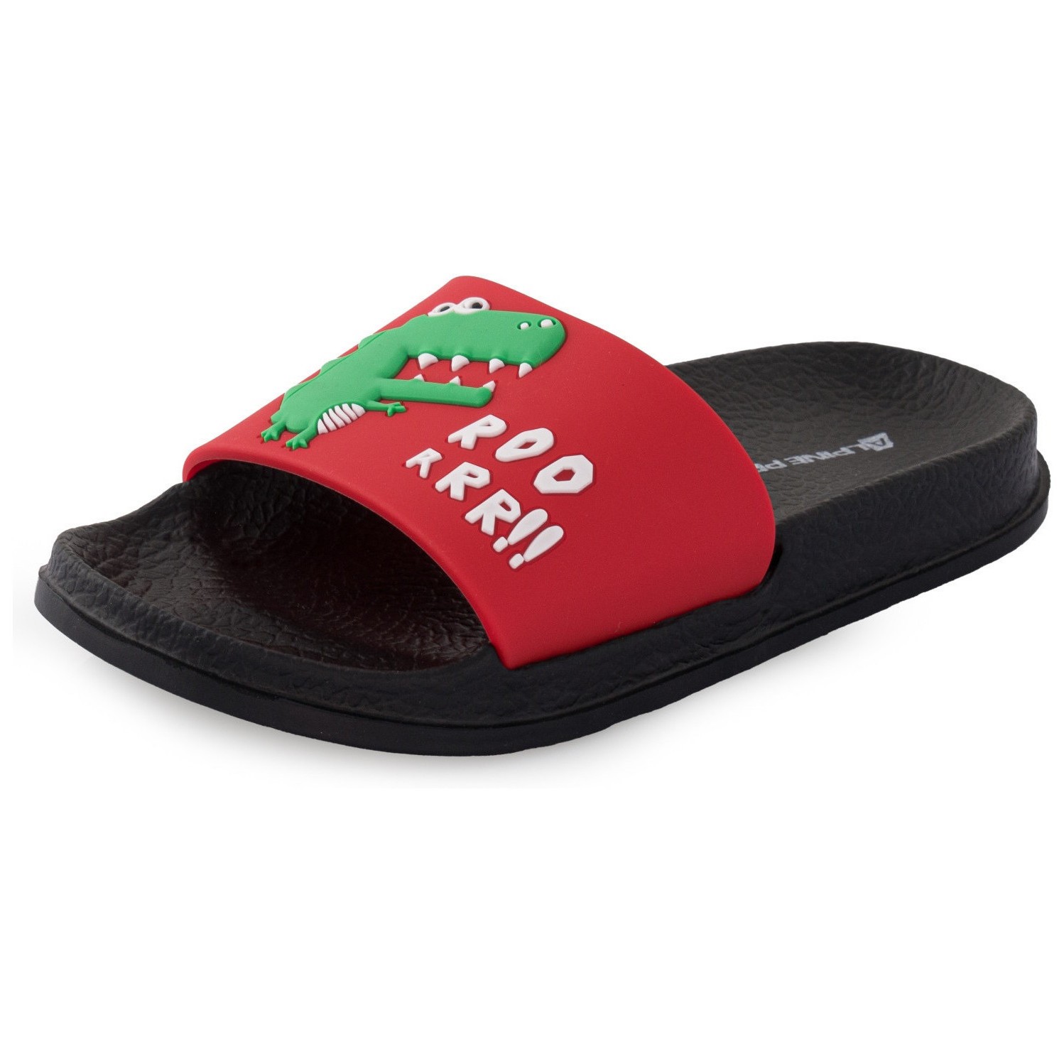 Dětské pantofle Alpine Pro Obero Velikost bot (EU): 25 / Barva: červená/černá