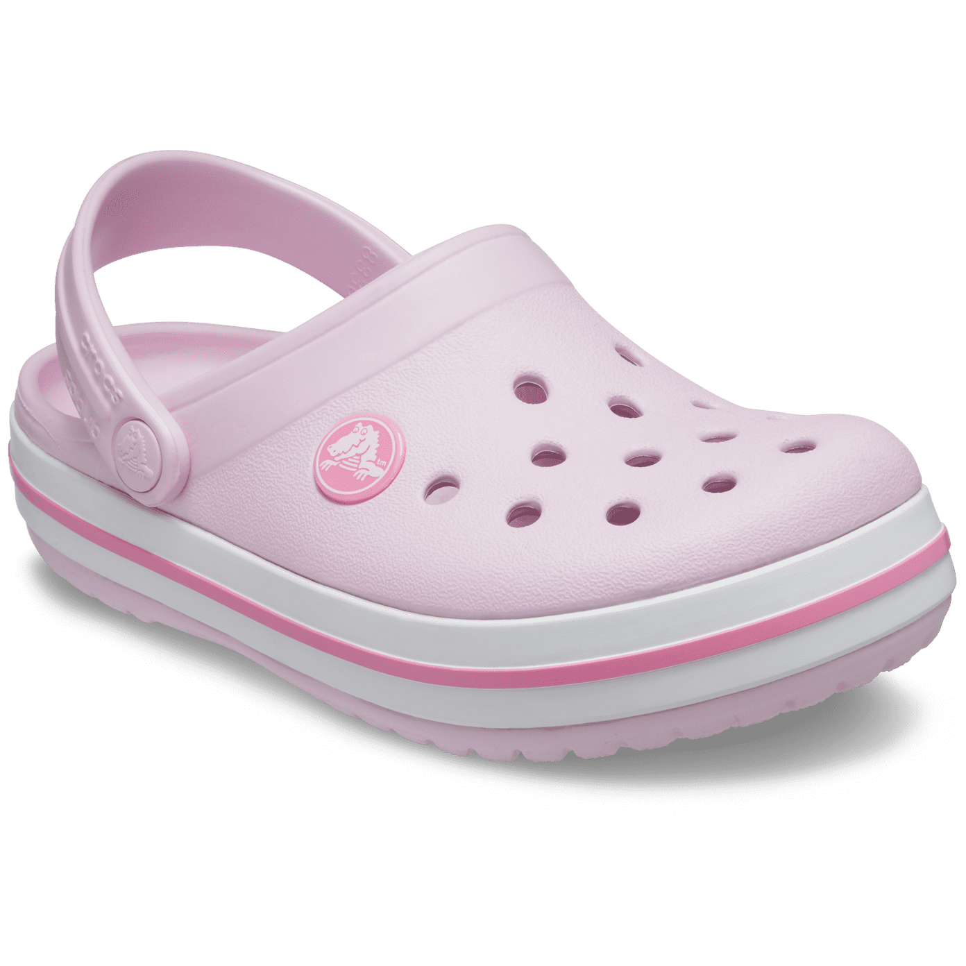 Dětské pantofle Crocs Crocband Clog K Velikost bot (EU): 32-33 / Barva: světle růžová