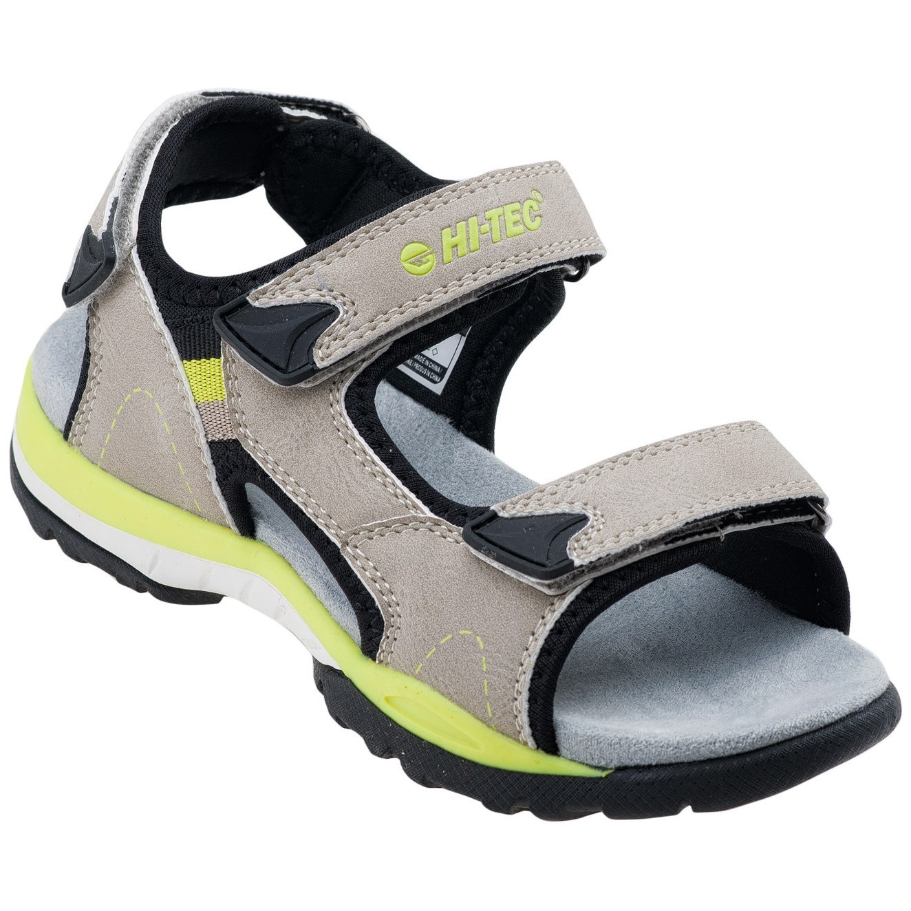 Dětské sandály Hi-Tec Maleni Jr Velikost bot (EU): 31 / Barva: šedá/žlutá