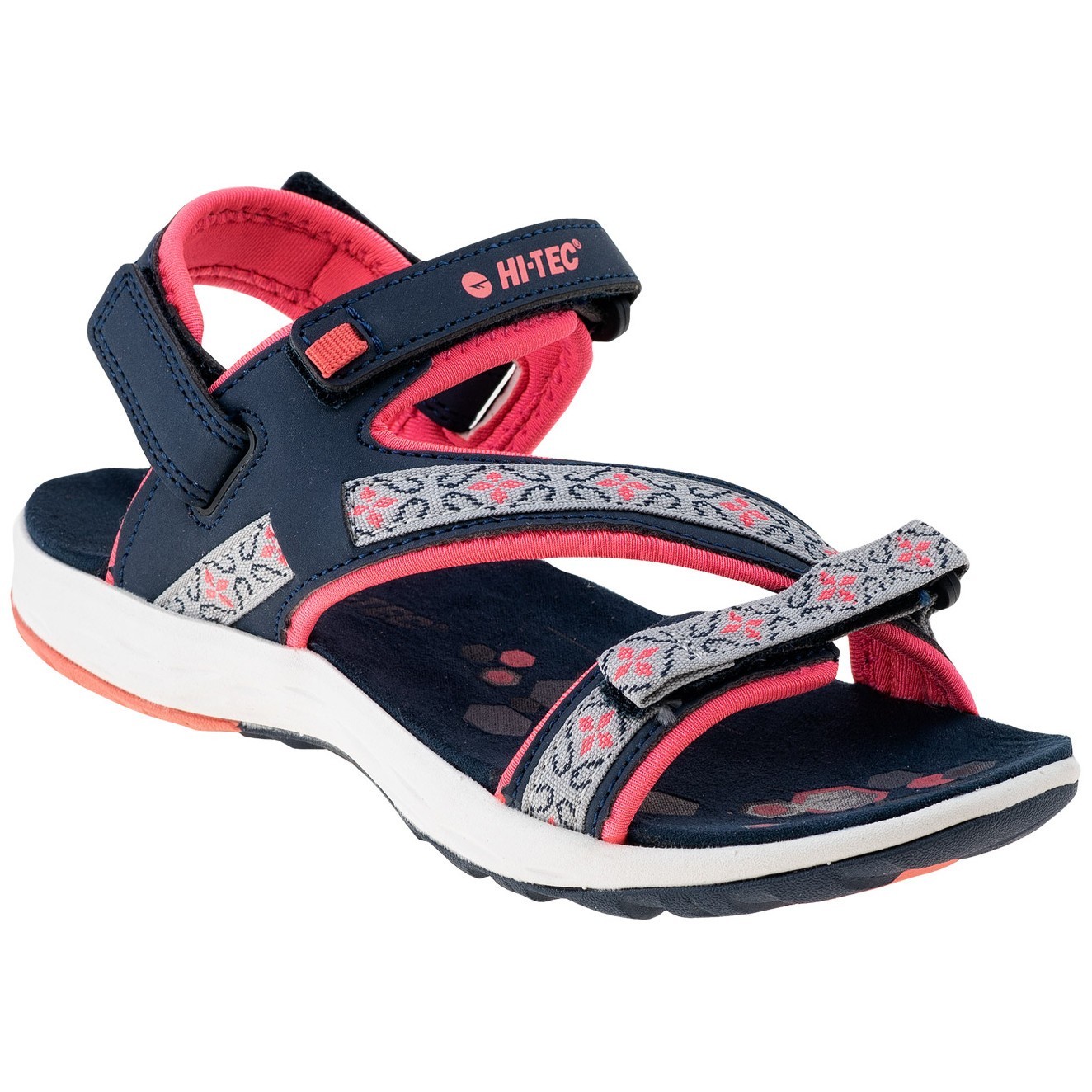 Dětské sandály Hi-Tec Maleno Jrg Velikost bot (EU): 31 / Barva: šedá/růžová