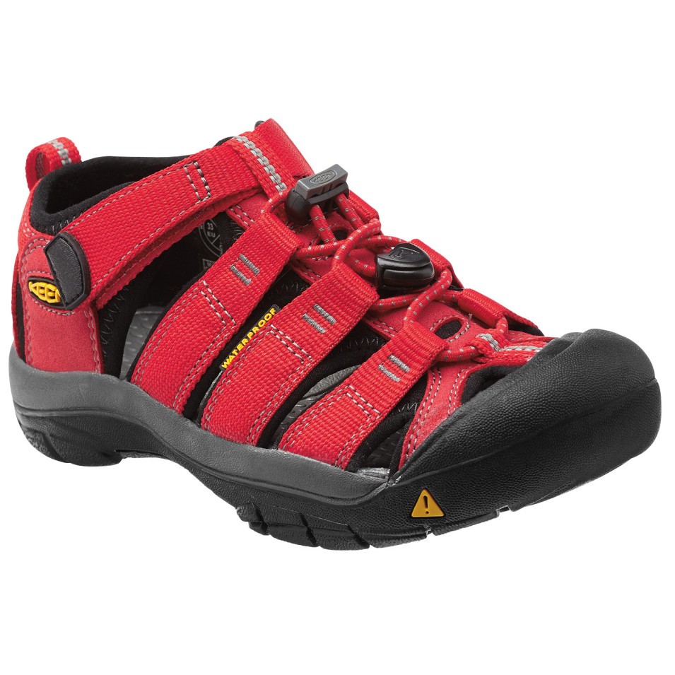 Dětské sandály Keen Newport H2 JR Dětské velikosti bot: 35 (3) / Barva: ribbon red/gargoyle