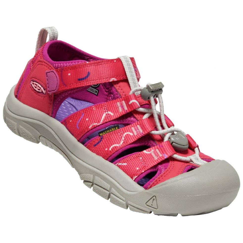 Dětské sandály Keen Newport H2 JR Velikost bot (EU): 35 / Barva: růžová
