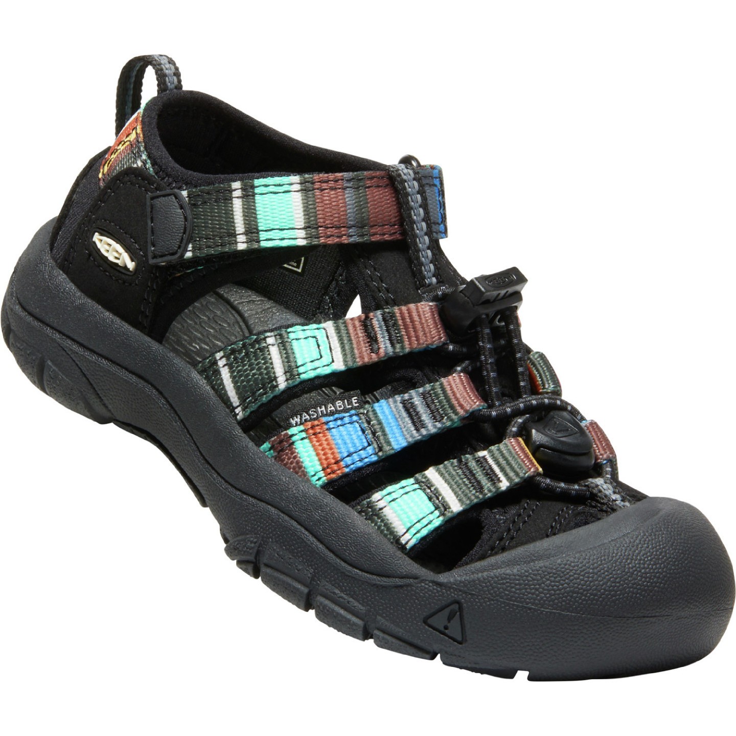 Dětské sandály Keen Newport H2 K Velikost bot (EU): 30 / Barva: černá/modrá