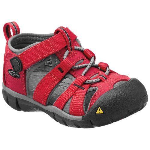 Dětské sandály Keen Seacamp II CNX INF Velikost bot (EU): 20-21 / Barva: červená/šedá