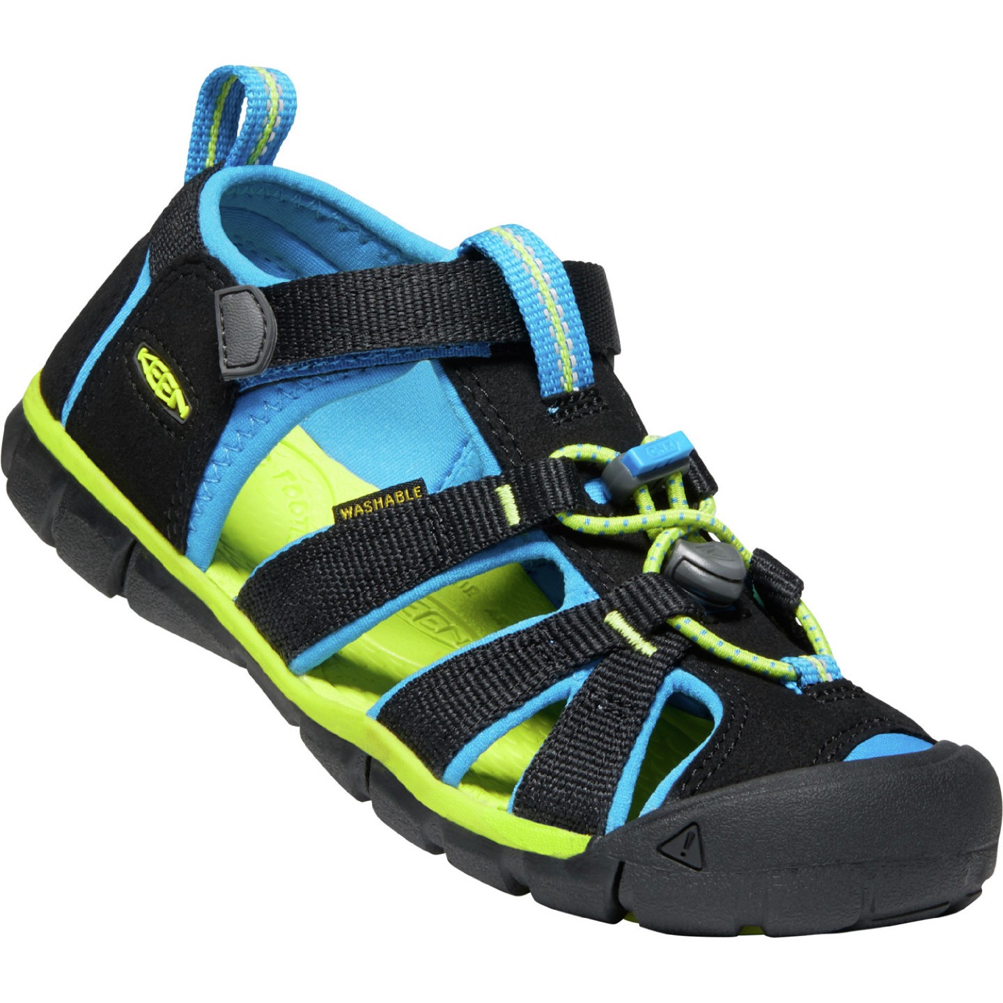 Dětské sandály Keen Seacamp II CNX JR Dětské velikosti bot: 36 / Barva: černá