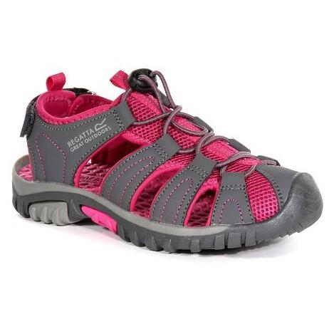 Dětské sandály Regatta Westshore Jnr Velikost bot (EU): 36 / Barva: šedá/růžová