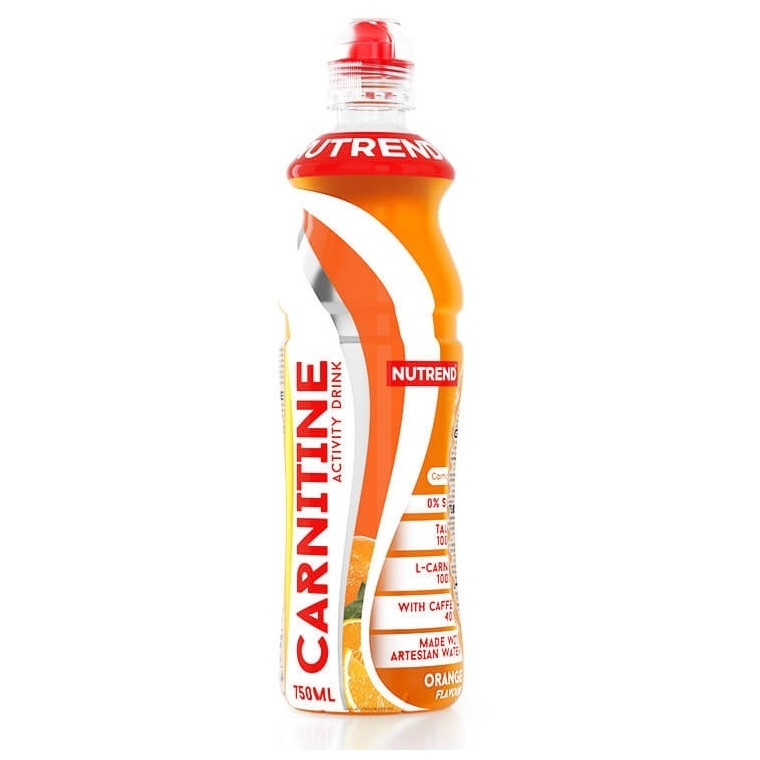 Energetický nápoj Nutrend Carnitine Activity Drink with caffeine Příchuť: pomeranč