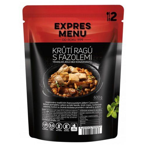 Hotové jídlo Expres menu Krůtí ragů s fazolemi 600 g