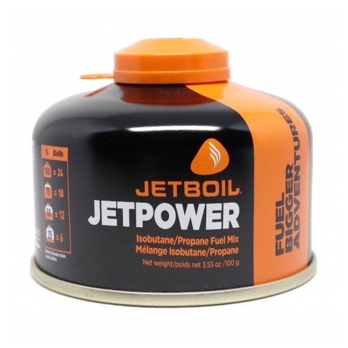 Kartuše Jet Boil JetPower Fuel 100g Barva: černá