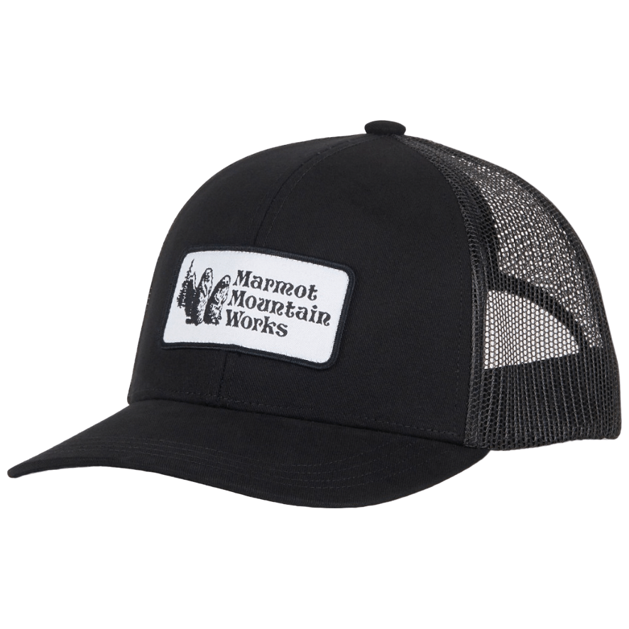 Kšiltovka Marmot Retro Trucker Hat Velikost: UNI / Barva: černá