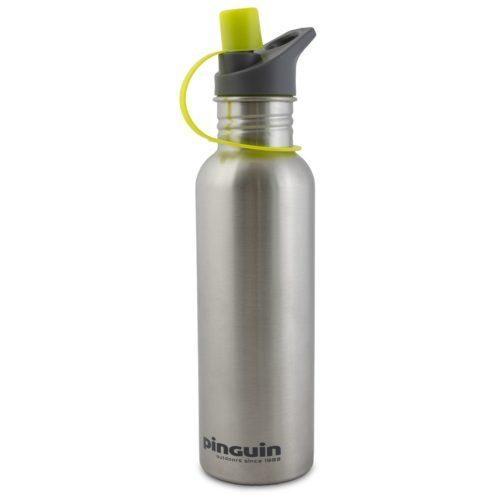 Láhev Pinguin Bottle S 0.8L Barva: stříbrná