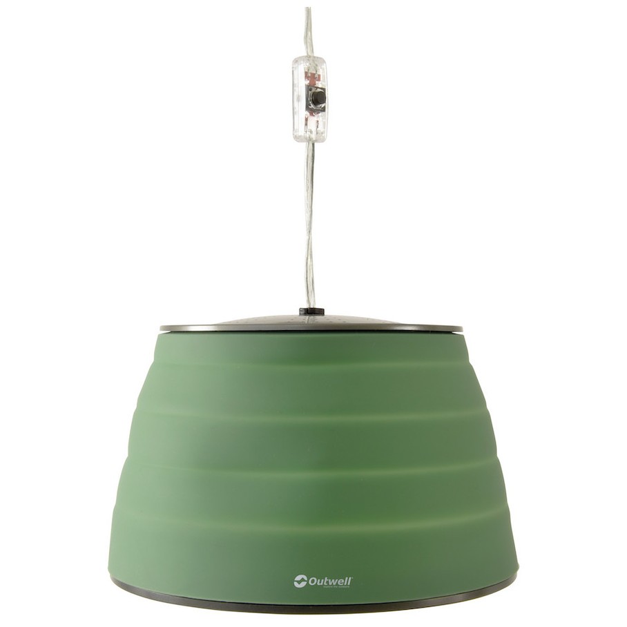 Lampa Outwell Sargas Lux Barva: tmavě zelená