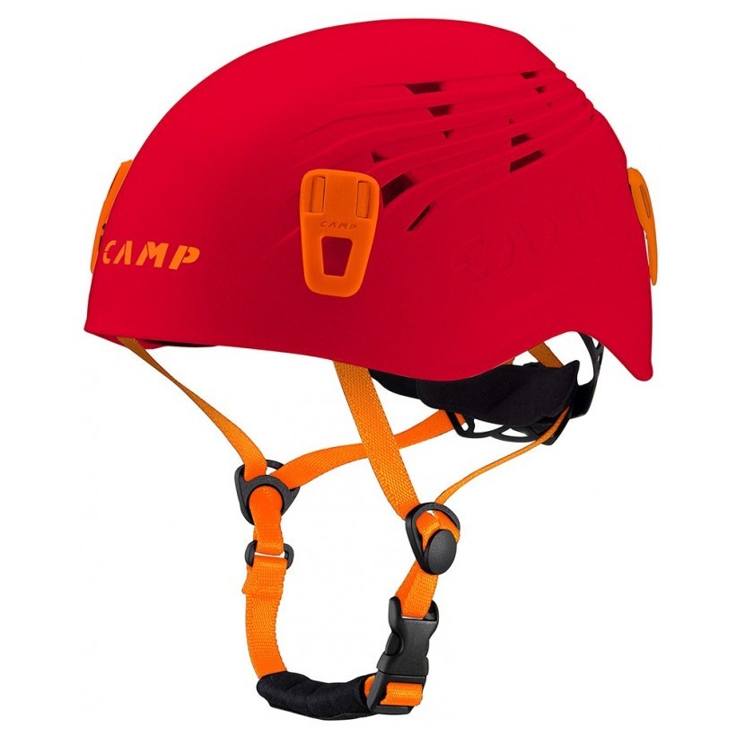 Lezecká helma Camp Titan Velikost helmy: 54-62 / Barva: červená/oranžová