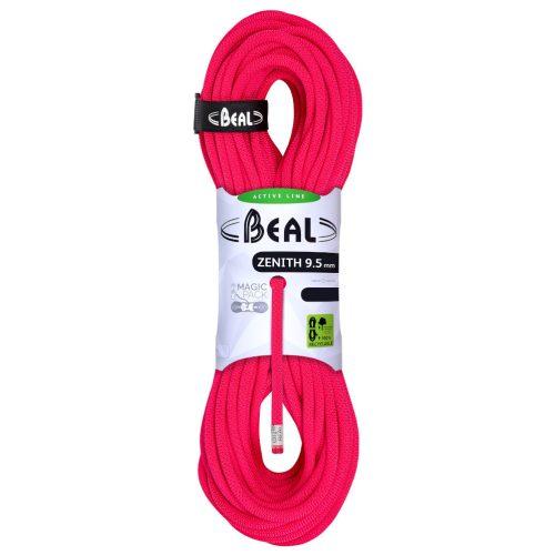 Lezecké lano Beal Zenith 9.5 mm (60 m) Barva: růžová