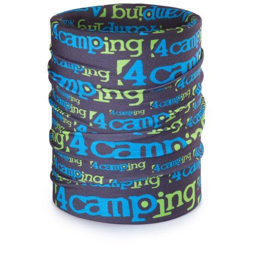 Multifunkční šátek 4camping Logo Barva: modrá/zelená