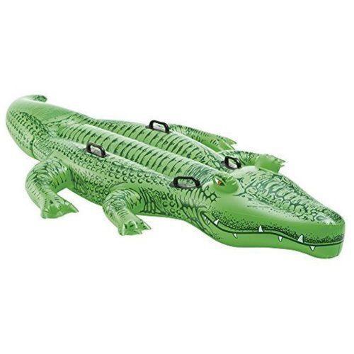 Nafukovací krokodýl Intex Giant Gator RideOn 58562NP Barva: zelená