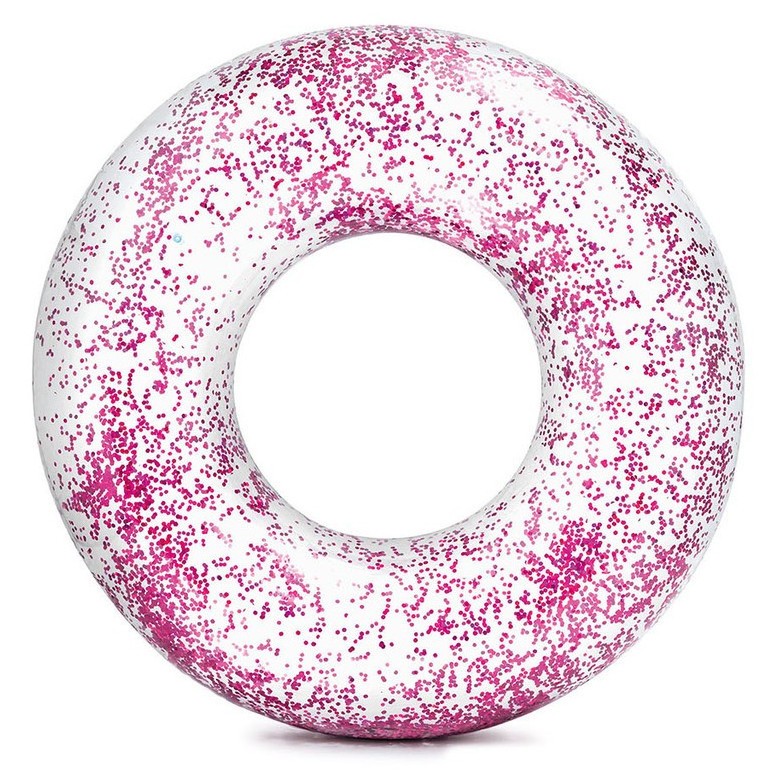 Nafukovací kruh Intex Sparkling Glitter Tube 56274NP Barva: růžová