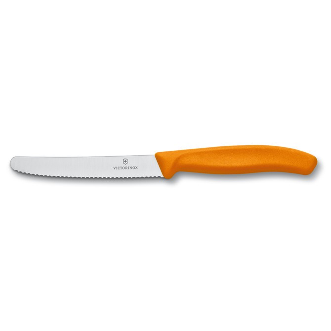 Nůž na rajčata Victorinox 11cm Barva: oranžová