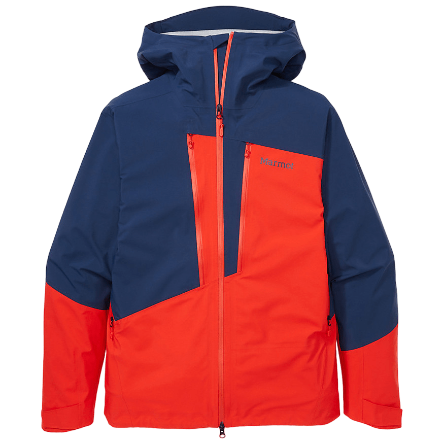 Pánská bunda Marmot Huntley Jacket Velikost: M / Barva: modrá/červená