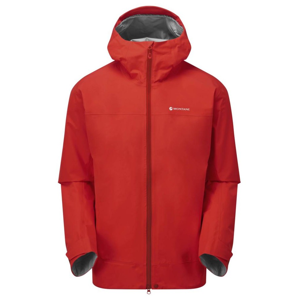 Pánská bunda Montane Phase Jacket Velikost: M / Barva: červená