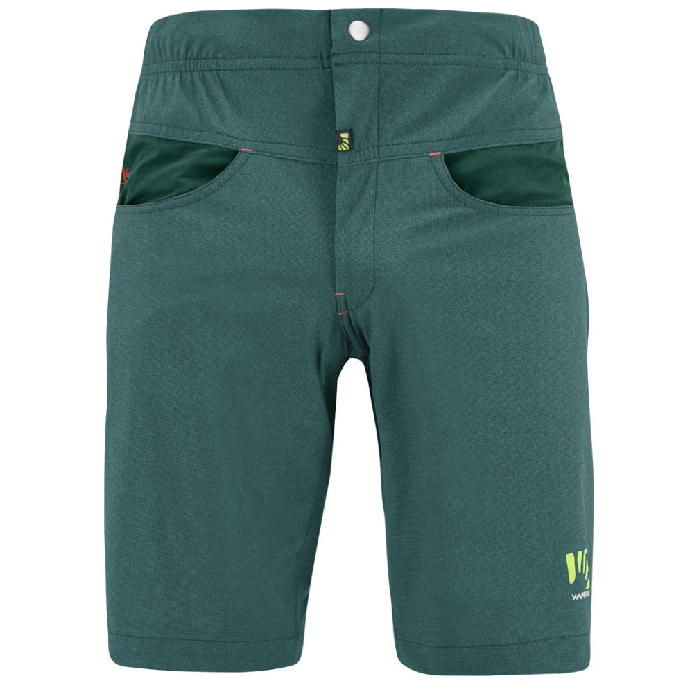 Pánské 3/4 kalhoty Karpos Dolada Bermuda Velikost: S / Barva: zelená