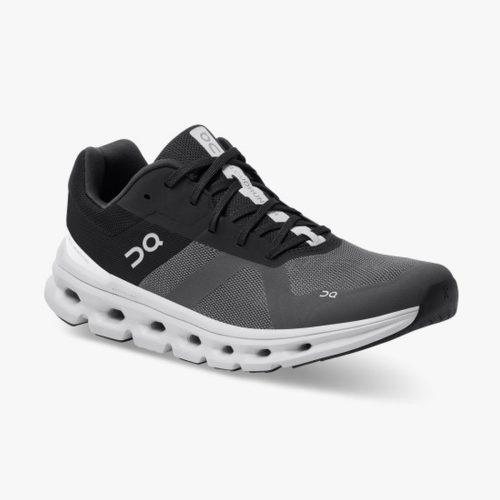 Pánské běžecké boty On Running Cloudrunner Velikost bot (EU): 42 / Barva: černá/šedá