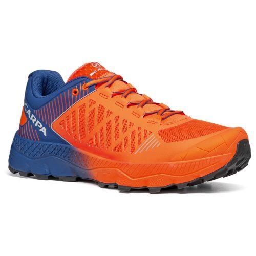 Pánské běžecké boty Scarpa Spin Ultra Velikost bot (EU): 42 / Barva: oranžová/modrá